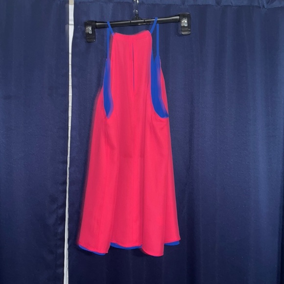 Pink and blue reversible tank top - Picture 2 of 11